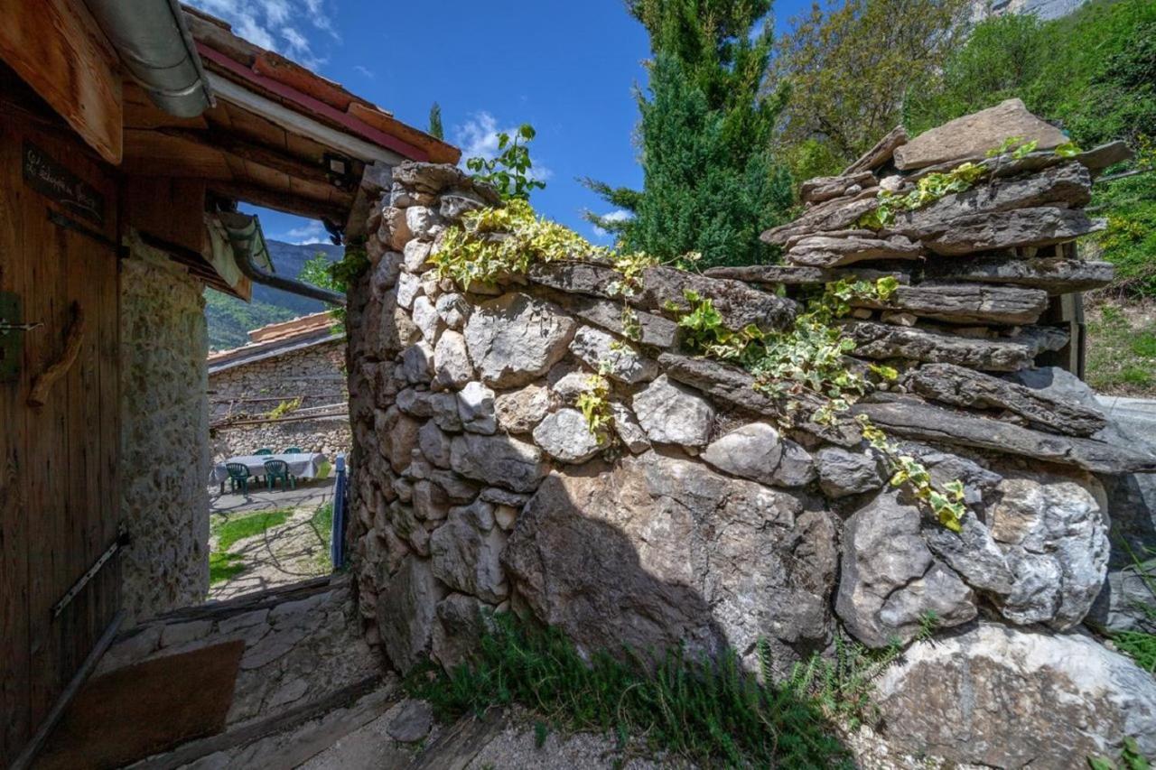 L'Echappee En Vercors Choranche Exteriör bild